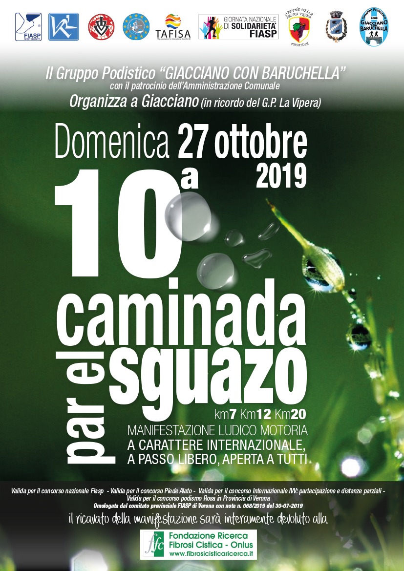 10a CAMINADA PAR EL SGUAZO GIACCIANO 27-10-2019