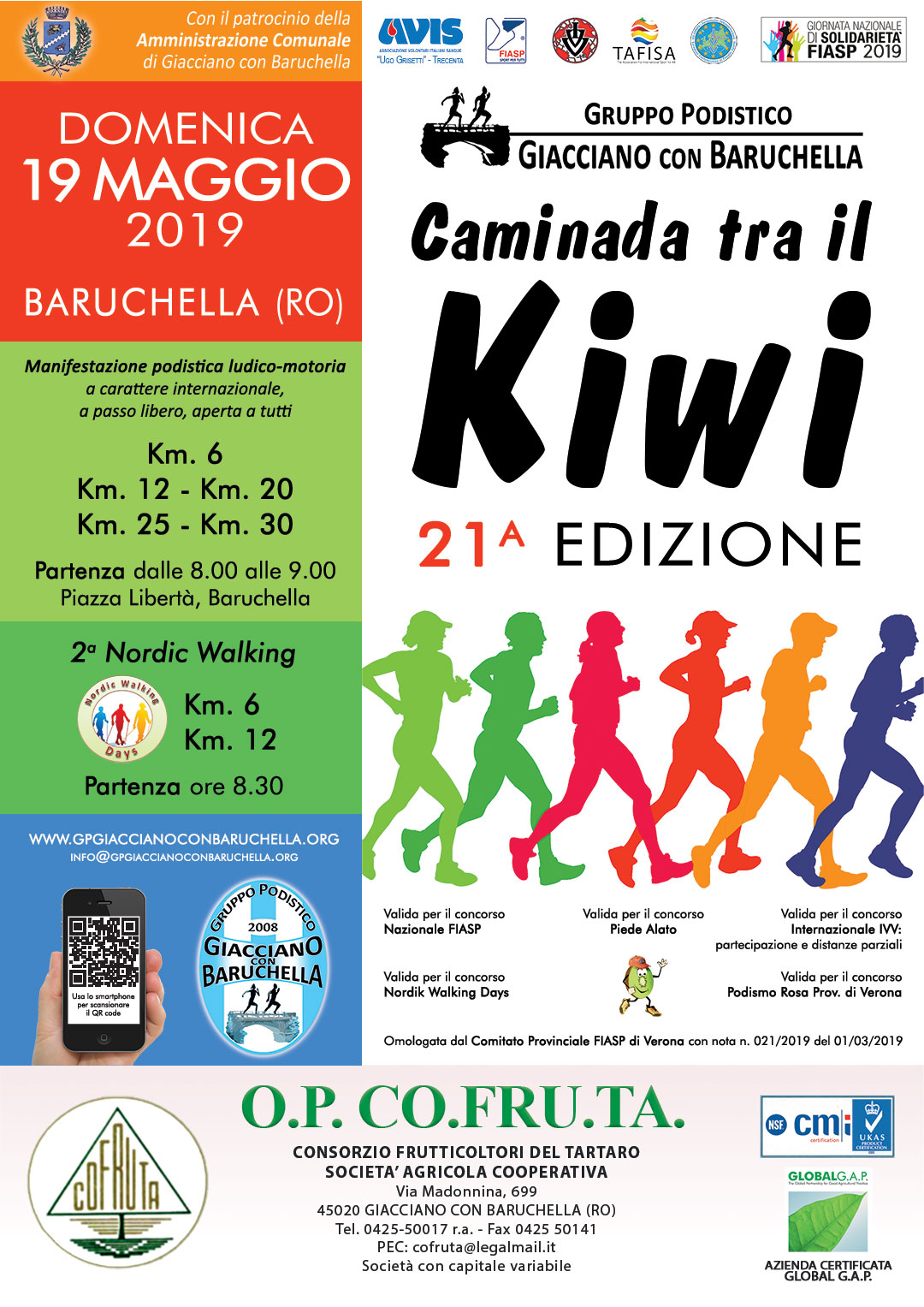 21a Caminada tra il Kiwi - Baruchella - 19 Maggio 2019
